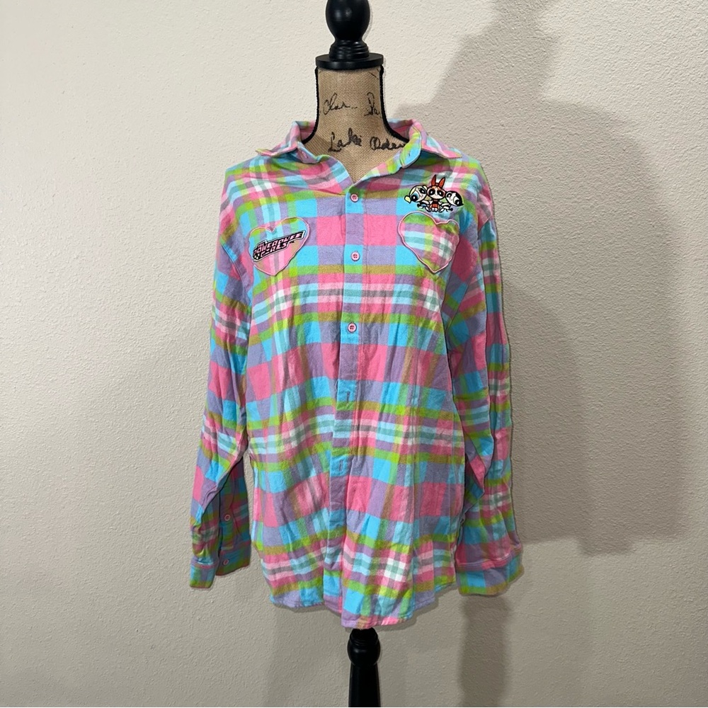 Cakeworthy Powerpuff Girls Flannel